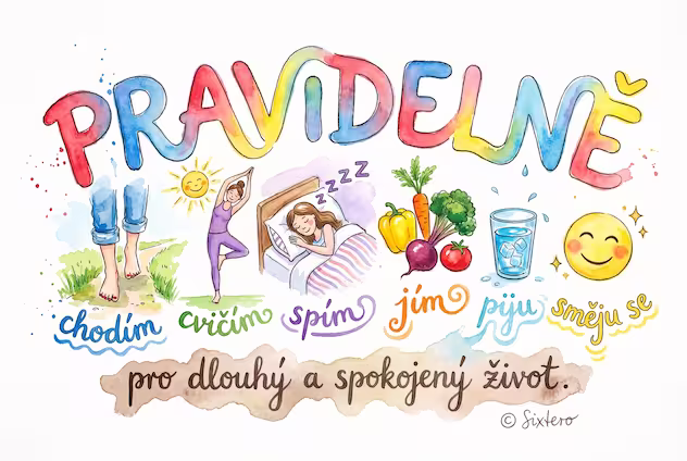 6 návyků pro dlouhý a spokojený život